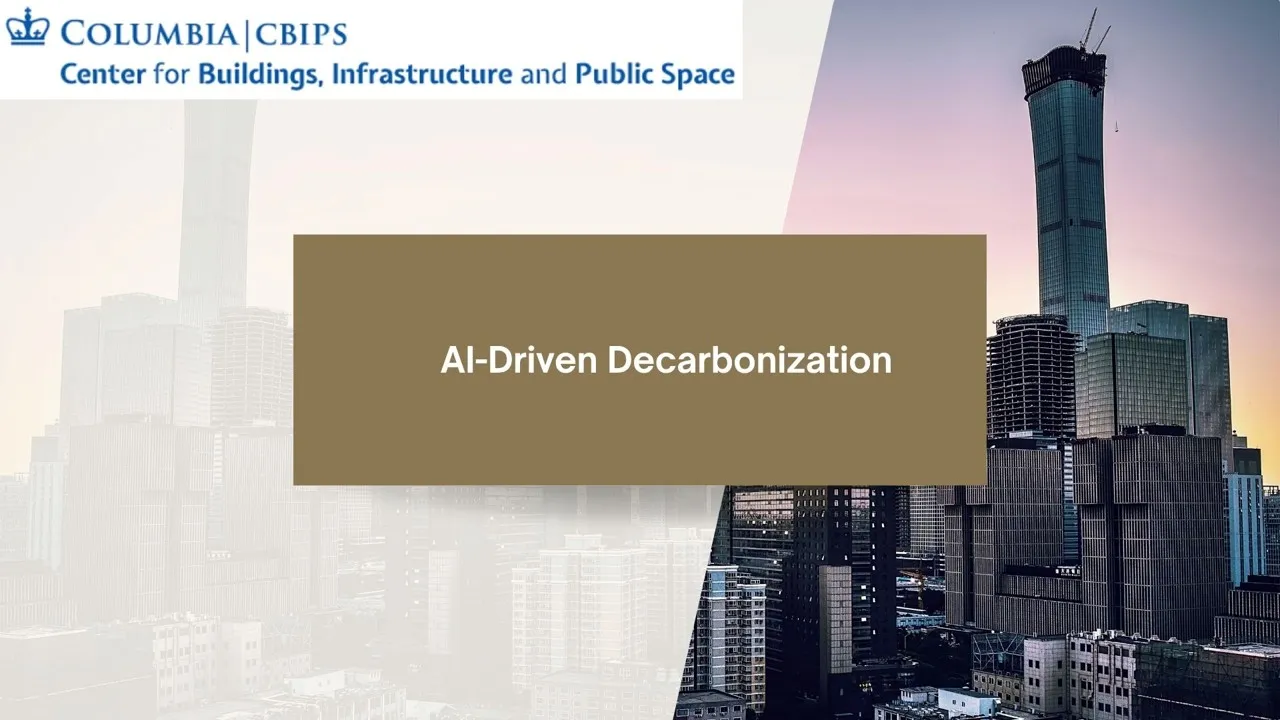 AI-Driven Decarbonization