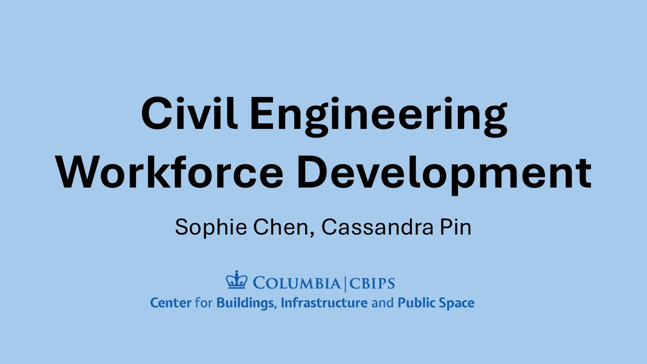 Civil Engineering Workforce Development
