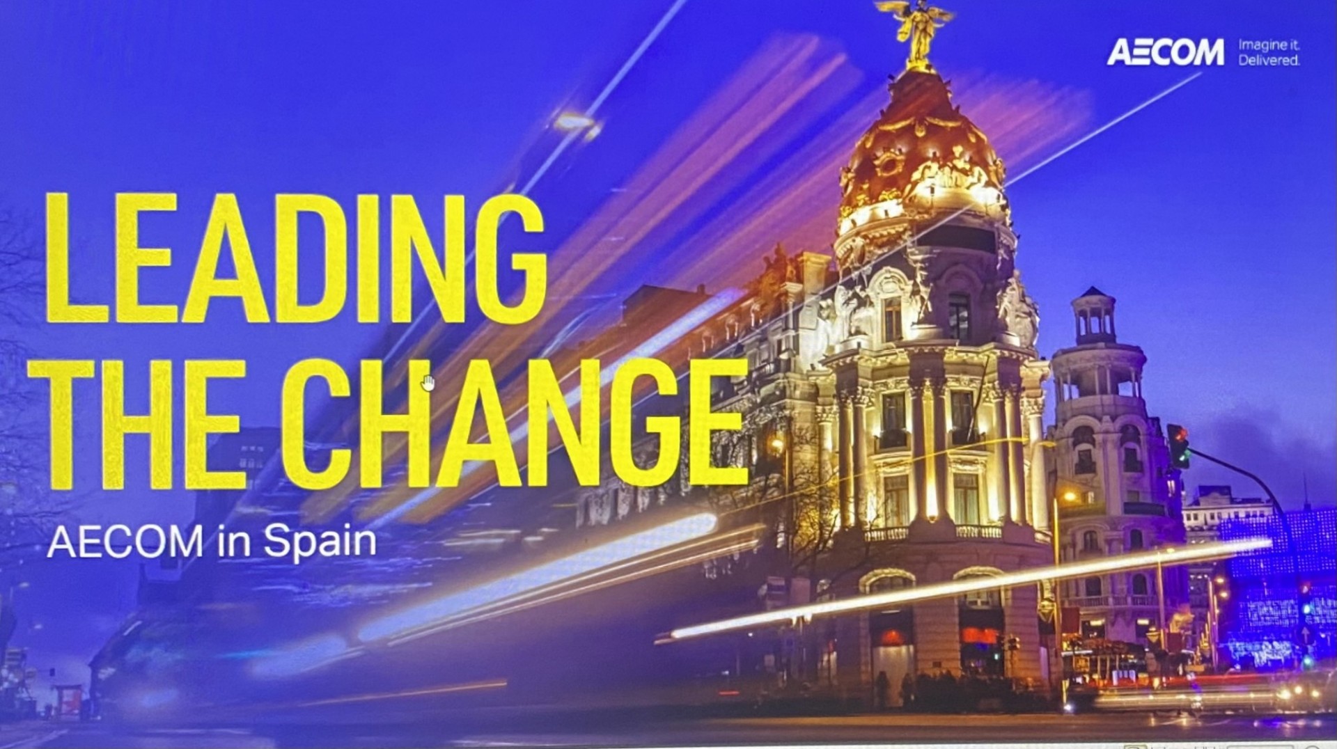 AECOM Spain_Leading the Change
